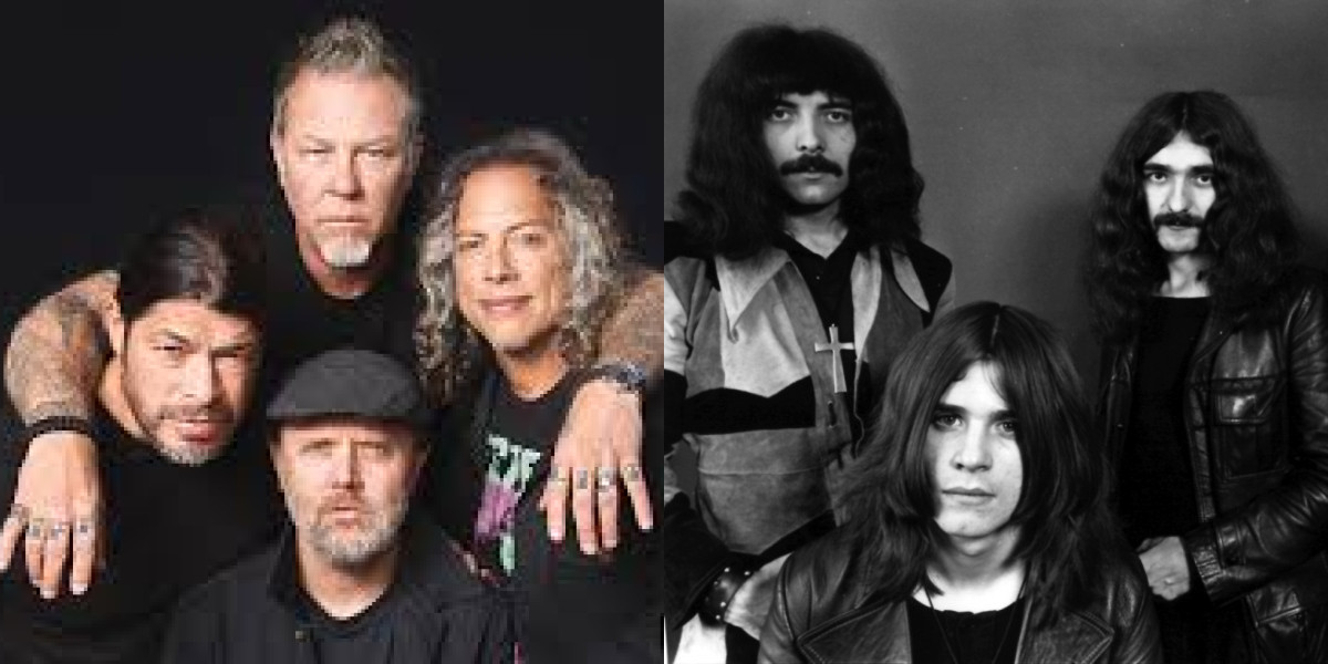 Black Sabbath, Metallica 